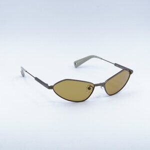 Jacquemus BAMBINO METAL JAC/68 C4 Sunglasses Gunmetal Frame, Amber Lenses
